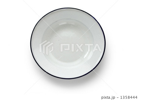 ホーローの丸皿 1358444