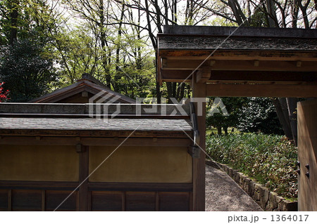 養浩館　杮葺き　門 1364017