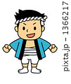 祭り装束の男性 1366217
