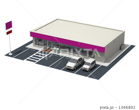 コンビニエンスストア コンビニエンスストア 1366802