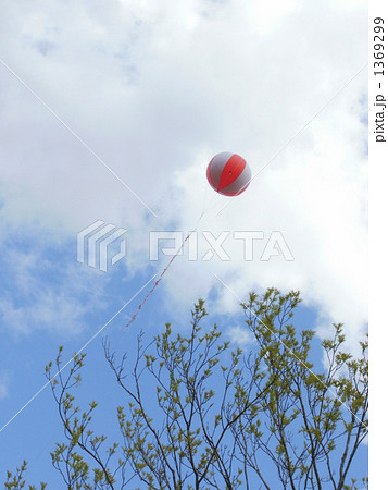 青空を舞うアドバルーン 1369299