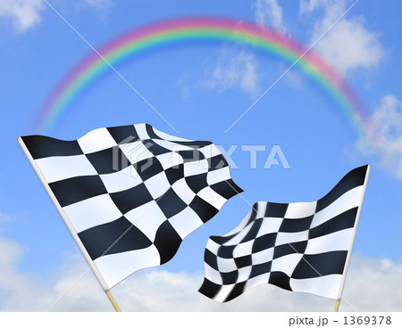 チェッカーフラッグ 1369378