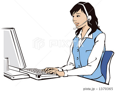 テレホンオペレーター テレホンオペレーター 1370365