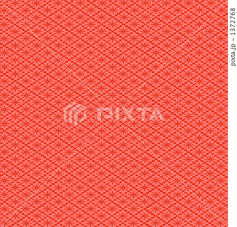 花菱文様01 赤系 1372768