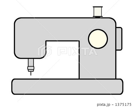 裁縫ミシンのイラスト素材 1375175 Pixta