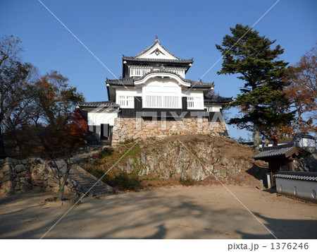 備中松山城の天守閣 1376246