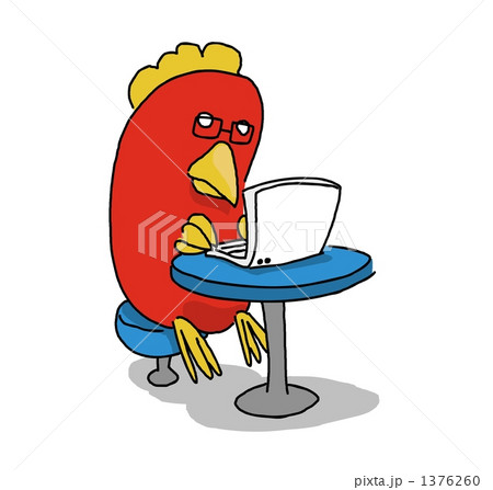 仕事する鳥 1376260