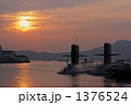 呉港の夕暮れ 1376524