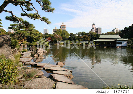 庭園の石畳 庭園の石畳 1377714