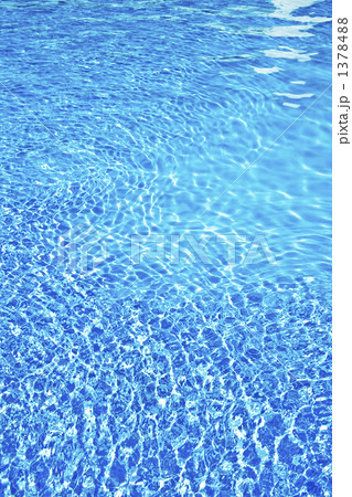 水面 波紋 模様の写真素材