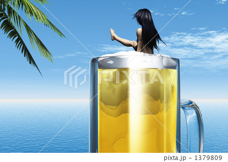 ビアプールガール02 1379809