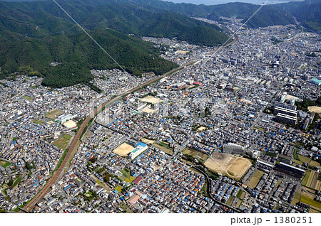 山科市街を空撮 1380251