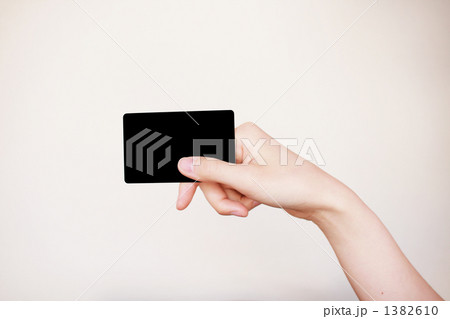 クレジットカード　キャッシュレス　メッセージ　名刺　合成用 1382610