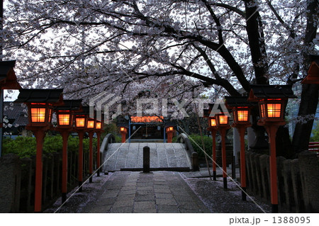 夕刻の六孫皇神社 1388095