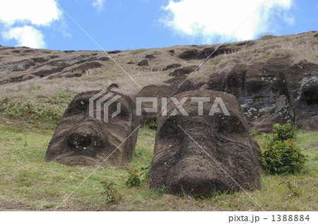 ラノララクのモアイ ラノララクのモアイ 1388884