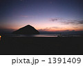 浅虫温泉　湯の島の夕日 1391409
