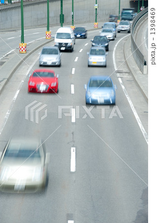 車の流れ 車の流れ 1398469