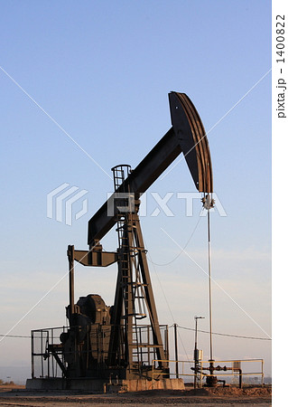 石油掘削機の写真素材