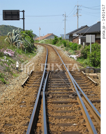 単線線路 1401417