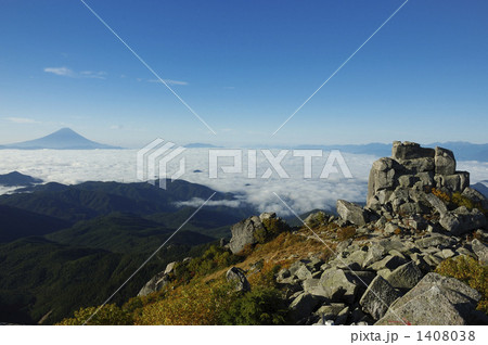金峰山山頂からの眺望 1408038