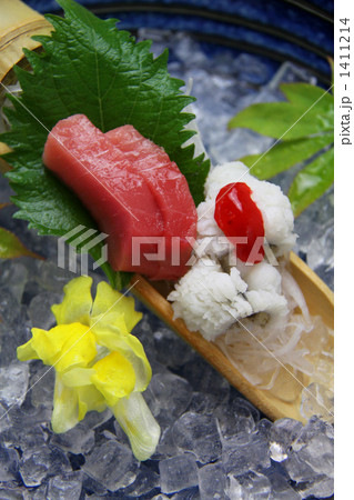 鱧と鮪のお造り 1411214