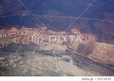 ダイアモンド鉱山空撮 1411630