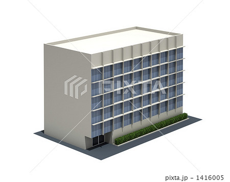 オフィスビルのイラスト素材