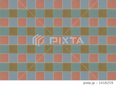 格子ー茶 1416259
