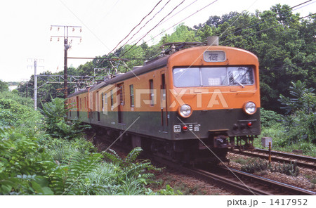 鉄道　国鉄・東海道線　クモ二１４３形　荷物電車 1417952