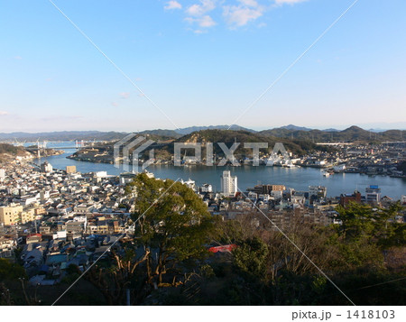 千光寺山展望台から見た尾道 1418103