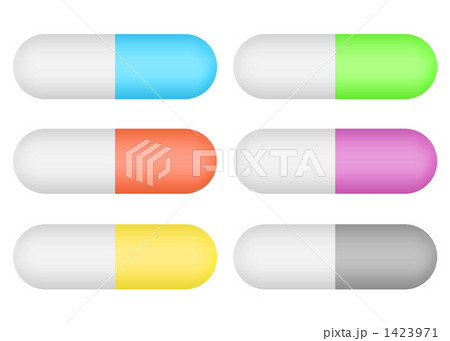 色とりどりのカプセル 1423971