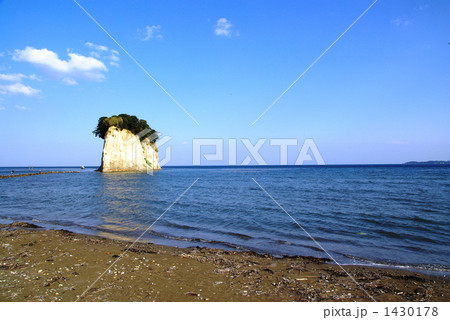 春暖の軍艦島 1430178