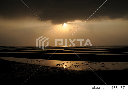 真玉海岸の夕景 真玉海岸の夕景 1433177