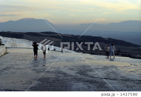 パムッカレの石灰棚 1437590