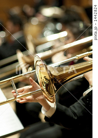 吹奏楽団の写真素材