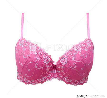 Pink bra white back - Stock Photo [1445599] - PIXTA