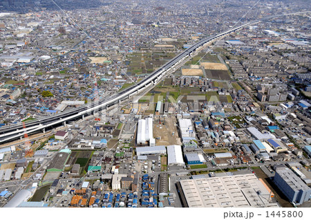 第二京阪道を空撮 1445800