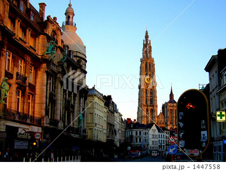 夕暮れのアントワープ 夕暮れのアントワープ 1447558