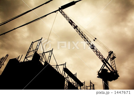 構築シルエット 1447671