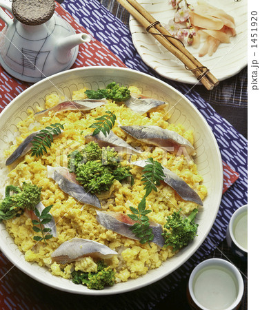 アジの菜の花寿司 1451920