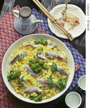 アジの菜の花寿司 1451921