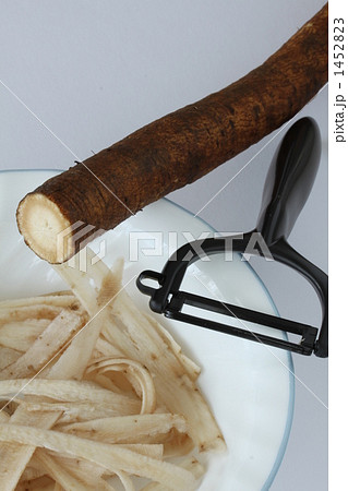 牛蒡（ごぼう）のスライス 1452823