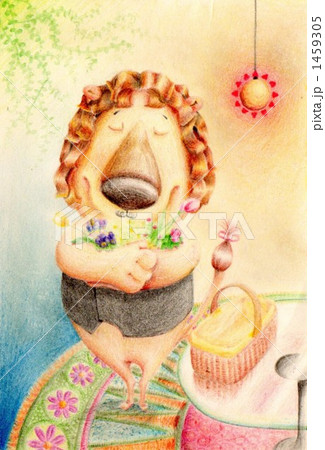 ライオンとお花 1459305