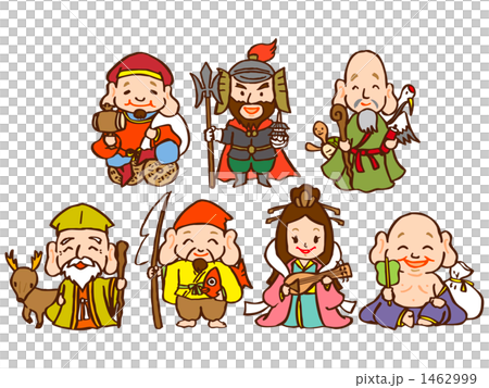 七福神のイラスト素材 [1462999] - PIXTA