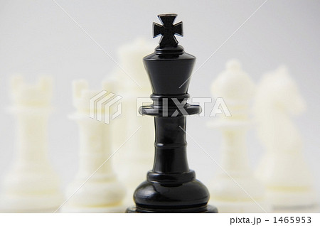 駒 キング チェスの写真素材
