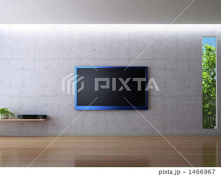 モダンリビングと液晶テレビ 1466967