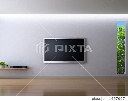 モダンリビングと液晶テレビ 1467007