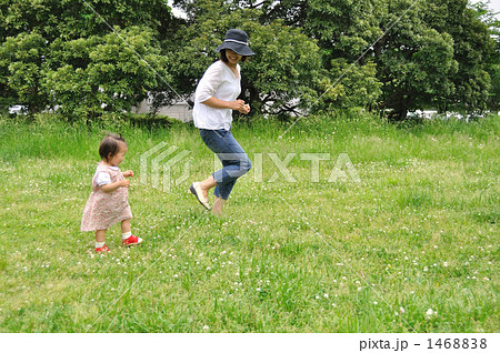 親子のかけっこ 親子のかけっこ 1468838
