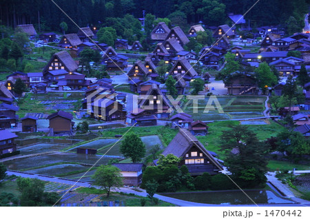 春の白川郷 春の白川郷 1470442