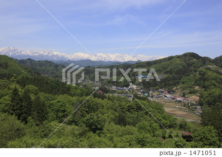 中条村から望む北アルプス 中条村から望む北アルプス 1471051